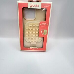 Sonix iPhone 16 Pro Max Case MagSafe Suction Mount Linen Beige 6.9 2024 New